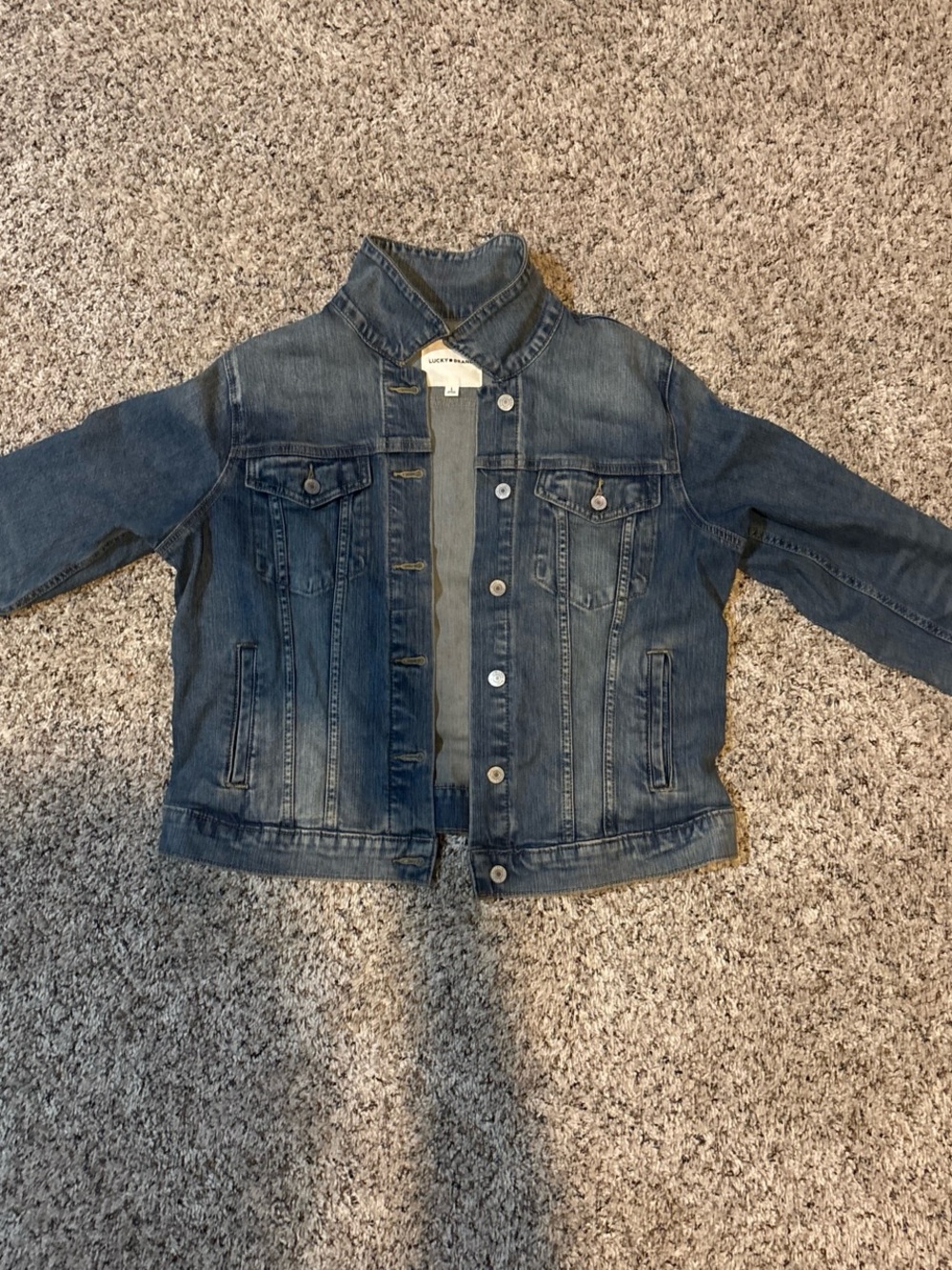 Lucky Brand Classic Blue Denim Jacket